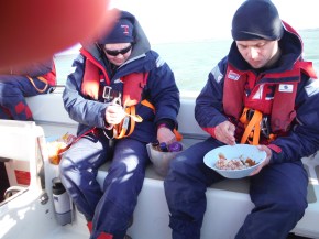 Does Clodagh have her hand in the spice basket?  Max, what is the strange expression for?