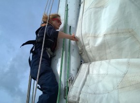 Lucy Bringing in the main