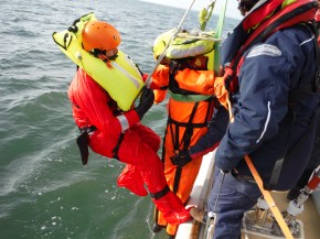 Max and our Man Overboard Drill