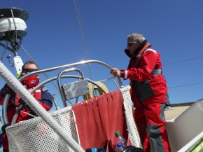 Richard and Dominque having fun