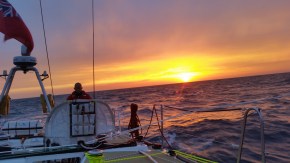 The awesome sunset some of you saw on Facebook