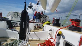 OK, parade practice over and now for a 2 day sail to London