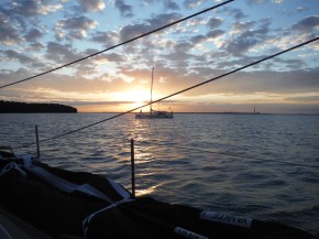 Enjoying the beauty of it all.