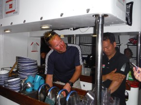 Nik and Tony seem to be having fun on their duty day. ? why was I not?