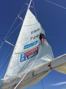 Doing a bit of holding on