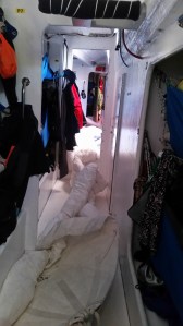 The finished product with the turn around the corner.