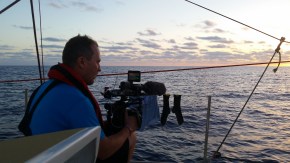 Mark our Canada Discovery Channel man finding socks very important in the documentary that he is working on.
