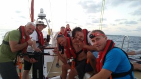 Starboard watch (I was on Port)