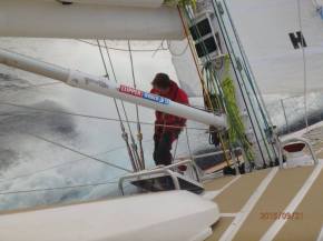 Fun.  Since he is on the low side must be trying to fix something.