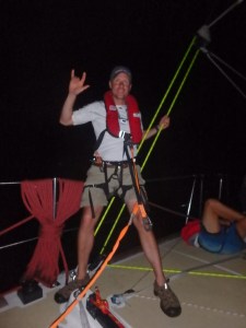 Watch Leader Nick ready for anything and sending his love to all