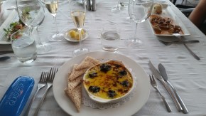One final good meal! Escargot!