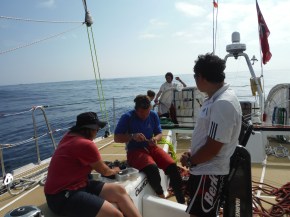 And now the primary winch and pedestal are having to be fixed.  Didn't really work but a good try.