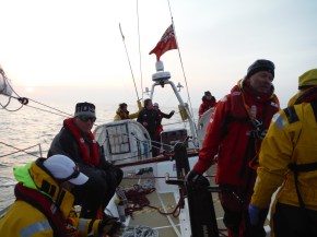 Right now we are thinking I like it when it heels a bit!