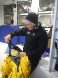 Checking where the suspenders are