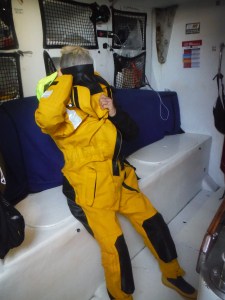 Pull the seal over the head