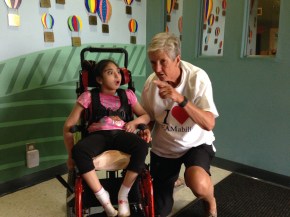 Linda and friend Sarah at TEAMability