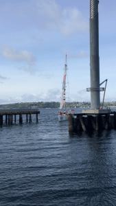 Coming into Seattle Bell Harbor. Yahoo! we are here.