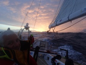 Beautiful evening coming