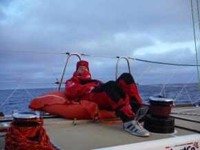 John likes the bean bag approach to trimming.