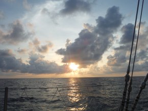 And I will close for now with a setting sun.