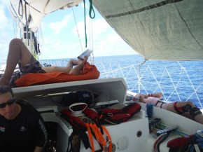 We sometimes have to take a break now that the racing is over. Right Alex and Lynn?