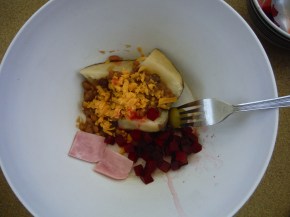 Thought you might enjoy seeing a lunch special. 