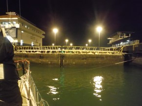 They close the locks on us. Actually I liked seeing this in the night time best with the lights.