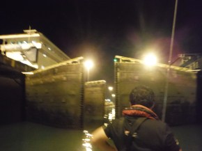 Then the locks opened.