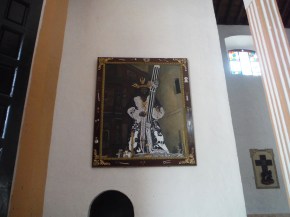 Church in Village up the road 