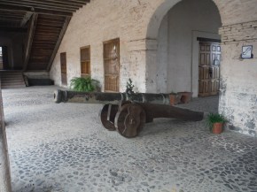This was in front of their museum which appeared to be an old armory.
