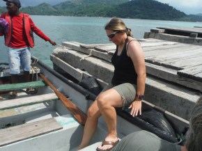 Elaine, it is a bit tippy!