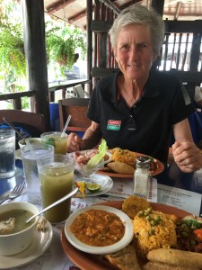 Panamanian Meal. The drink was sugar cane.